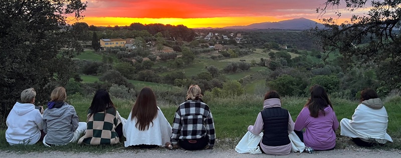 Retiro en Huesca en Febrero y Marzo